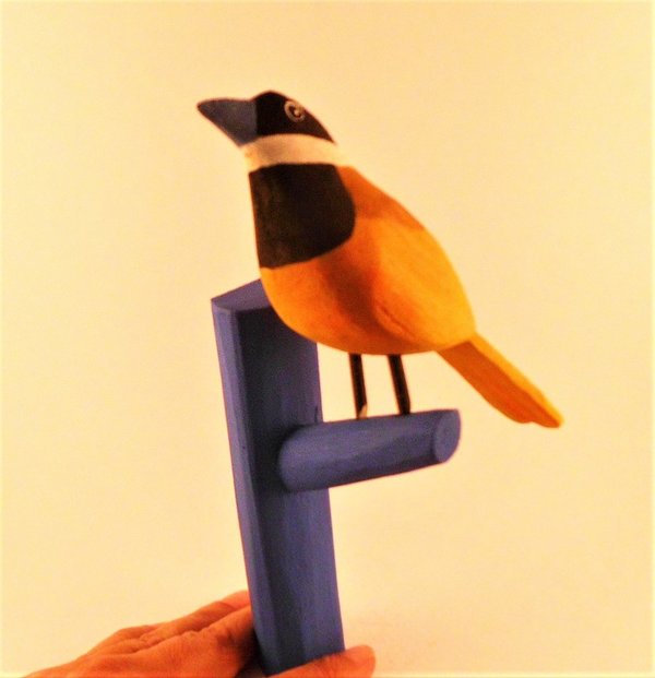 Vogel mit Wandhalter - ca.15cm (weitere)